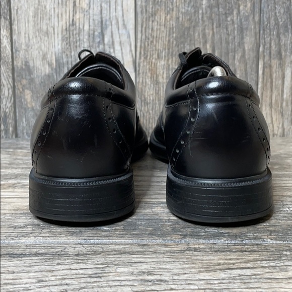 Rockport Mens Leather Upper Dress Shoes Wing Tip Oxford Size 9.5M - Picture 4 of 12